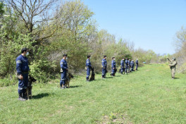 Turkish Defense Ministry presents mine detection dogs to the Azerbaijan's MES-PHOTO -VIDEO 
