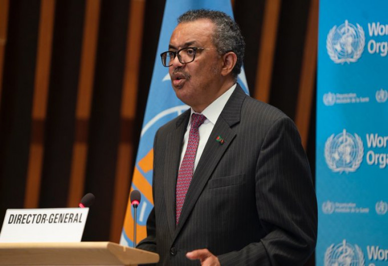 WHO Director General Tedros Adhanom Ghebreyesus