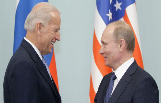 Joe Biden and Vladimir Putin