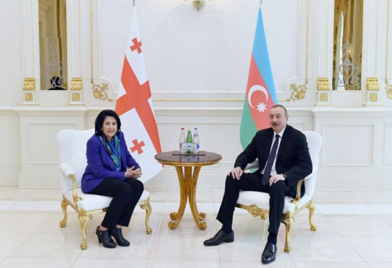 Salome Zourabichvili congratulates Azerbaijani President