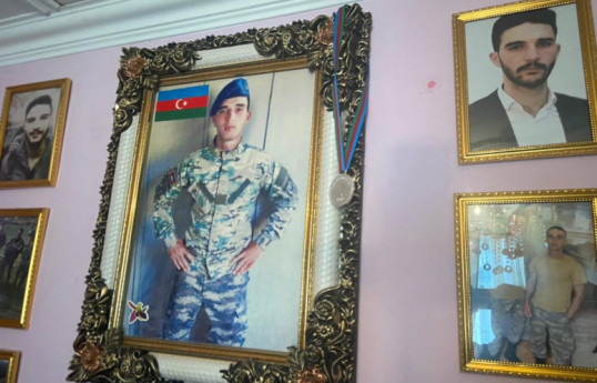 Qarabağ FC presented medal of martyr of Patriotic War to his family