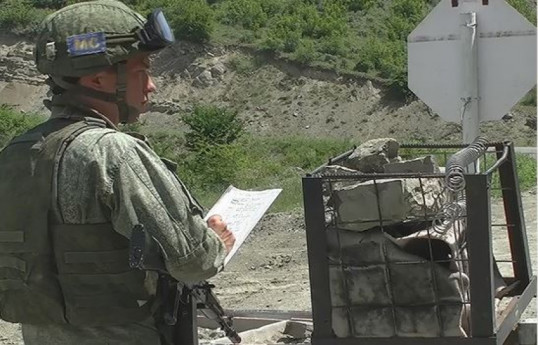 Russian peacekeeper in Karabakh