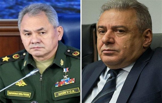 Sergei Shoigu, Vagharshak Harutyunyan