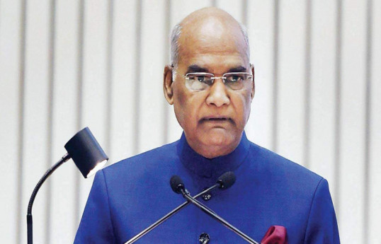 Indian President congratulates Azerbaijani President