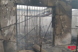 Fire, erupted in a market in Barda, extinguished-PHOTO -VIDEO -UPDATED 
