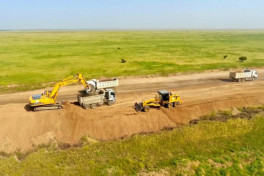 Construction of Baku-Aghdam magistral launched