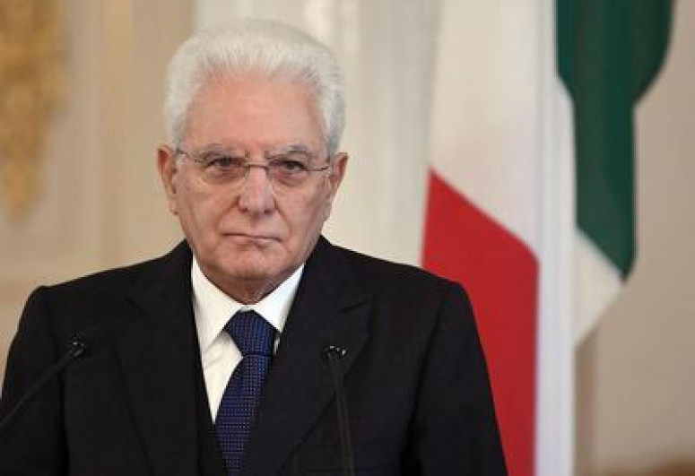 Italian President Sergio Mattarella