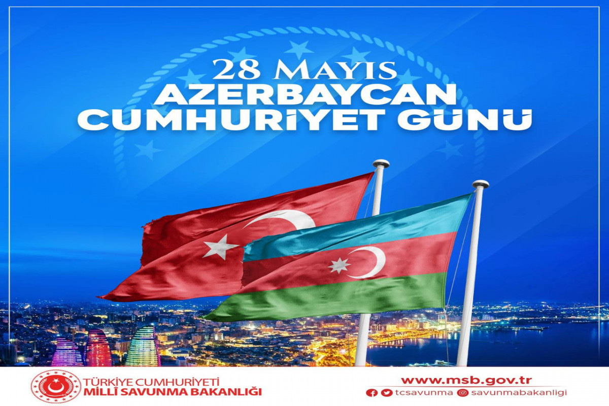 Turkish MoD congratulates Azerbaijani people on Republic Day
