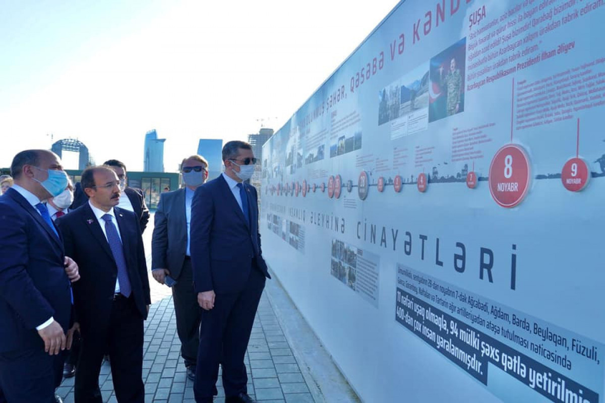 Turkish Education Minister visits Military Trophies Park in Baku 
