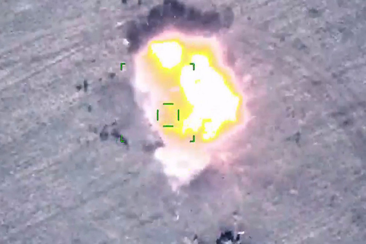 Video footage of the destruction of enemy’s military vehicles during the Patriotic War -VIDEO 