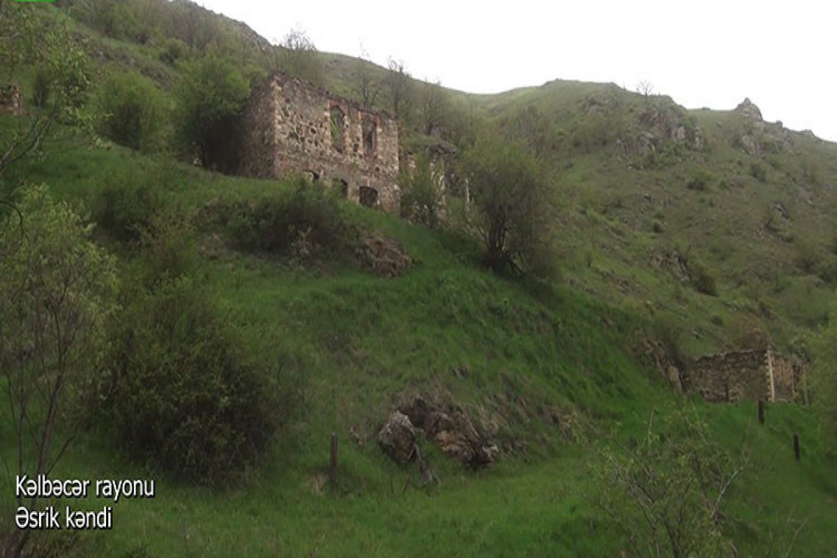 Azerbaijan's MoD releases video footage of the Esrik village of the Kalbajar region-VIDEO 