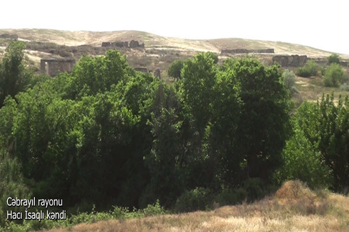 Azerbaijan's MoD releases video footage of the Haji Isagli village of the Jabrayil region-VIDEO 