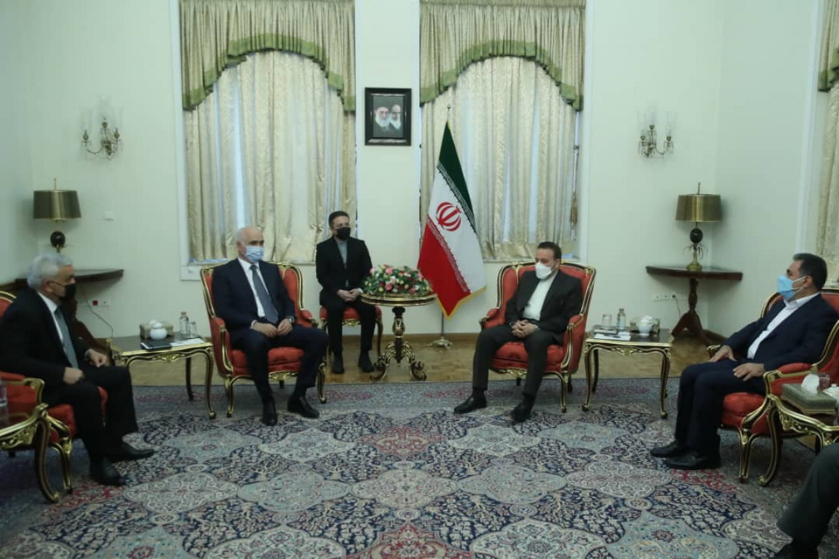 Mahmoud Vaezi meets with Shahin Mustafayev