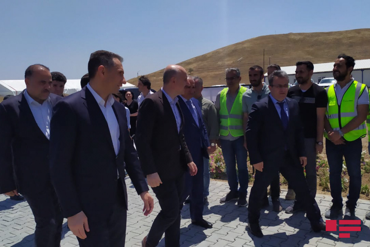 Ahmadbeyli-Horadiz-Minjivan-Agband highway project presented for Azerbaijani and Turkish ministers in Fuzuli