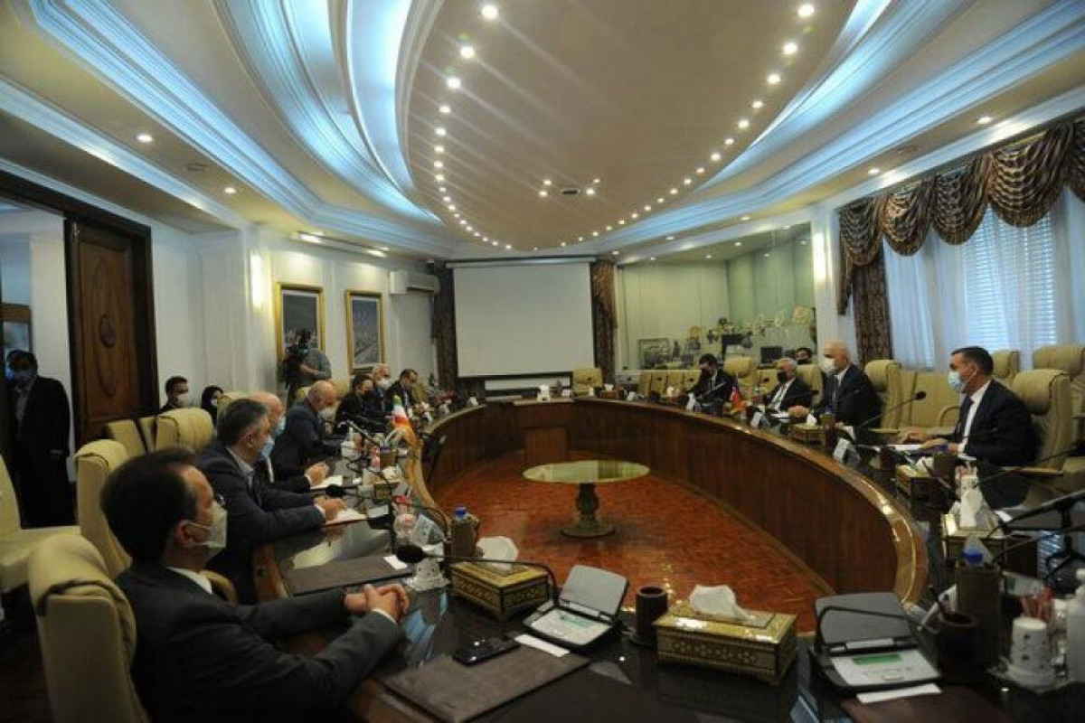 Cabinet of Minister of Azerbaijan disseminated information about visit of Deputy Prime Minister Shahin Mustafayev to Iran-PHOTO 