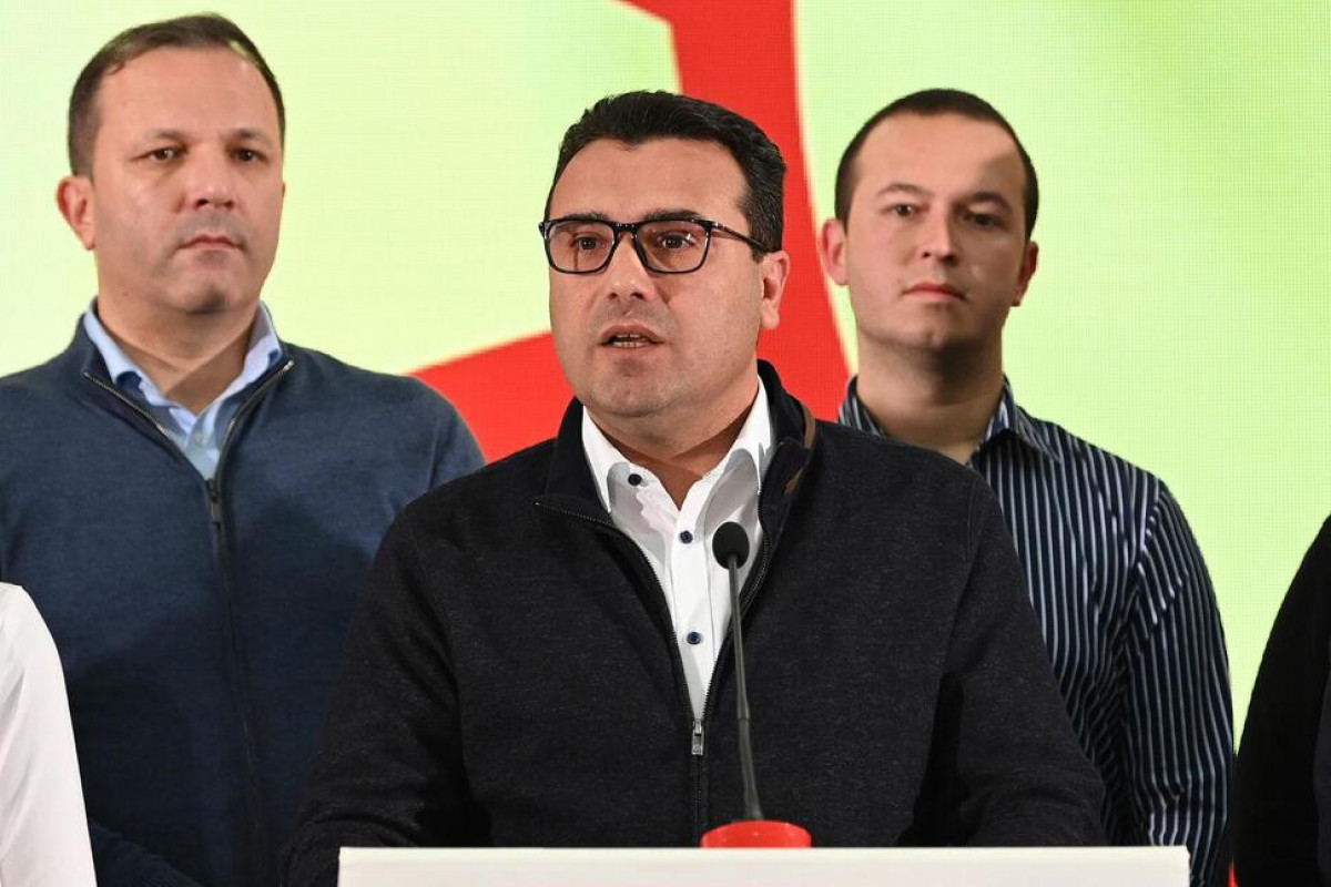 North Macedonia's Prime Minister Zoran Zaev