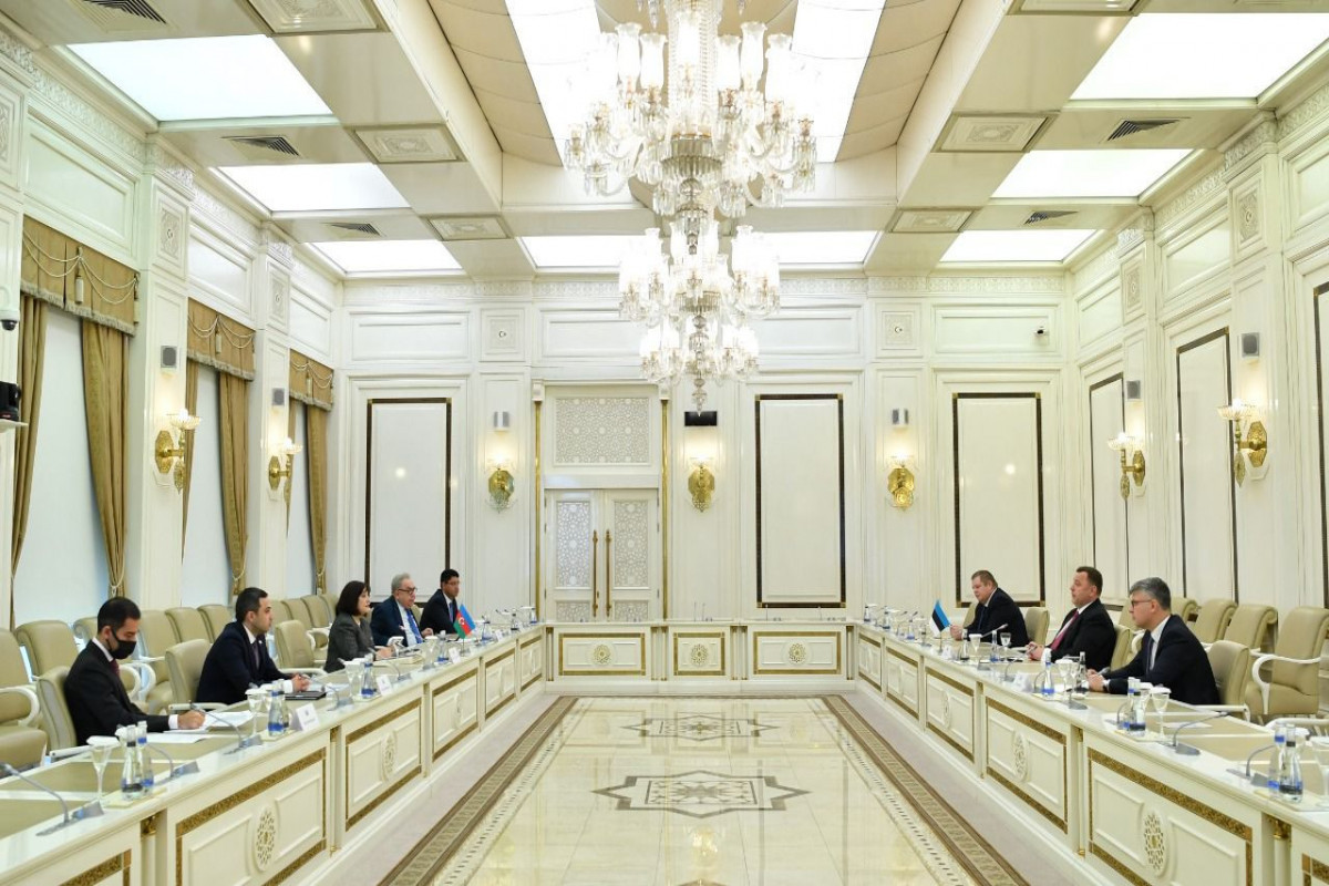 Chair of Milli Majlis Sahiba Gafarova meets Estonian Parliamentary delegation