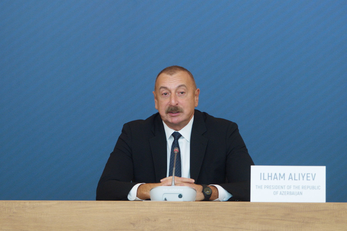 President of the Republic of Azerbaijan Ilham Aliyev