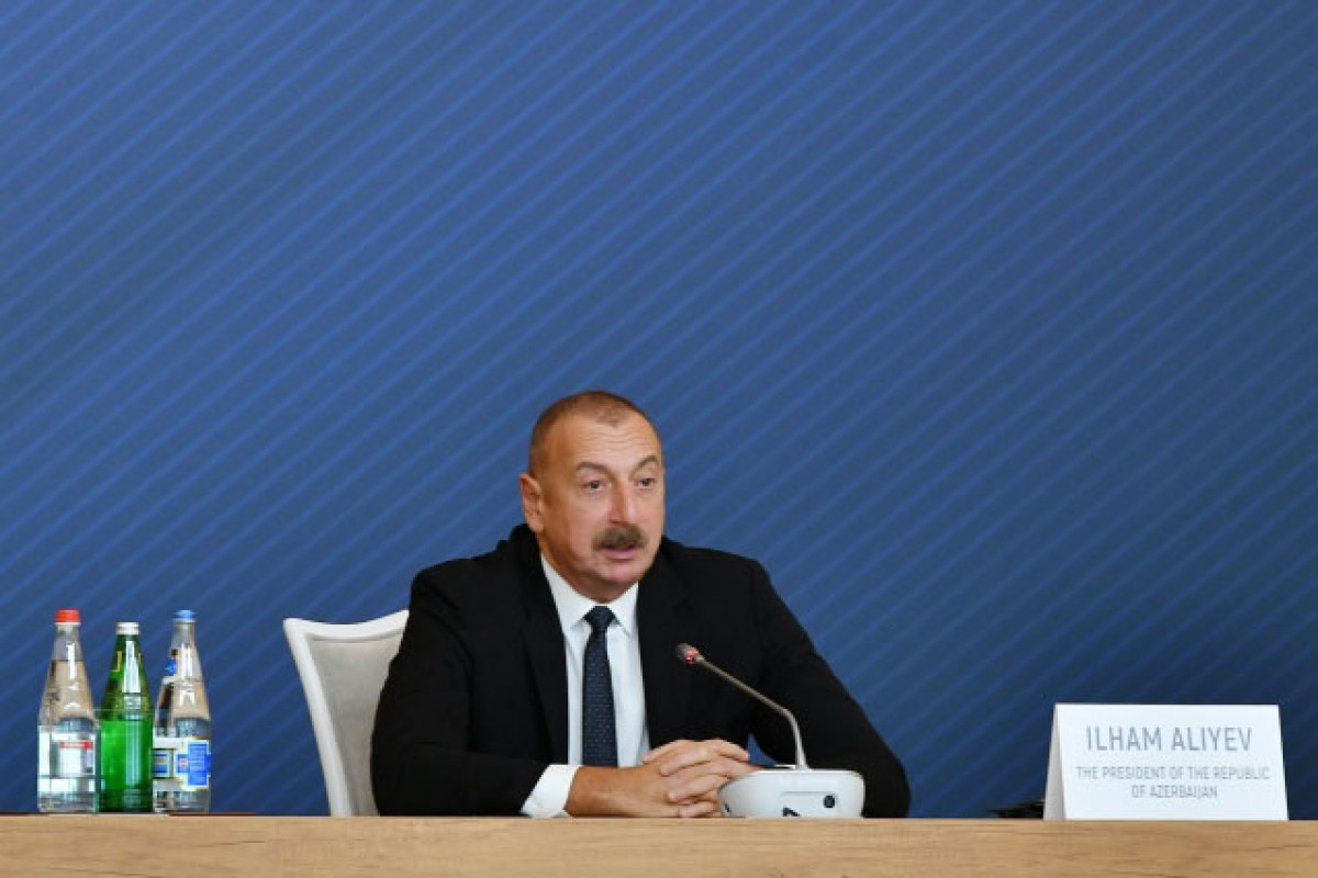 President of the Republic of Azerbaijan Ilham Aliyev