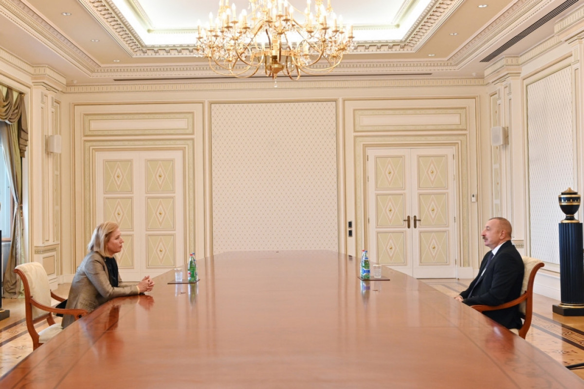 Azerbaijani President received Former Foreign Minister of Israel