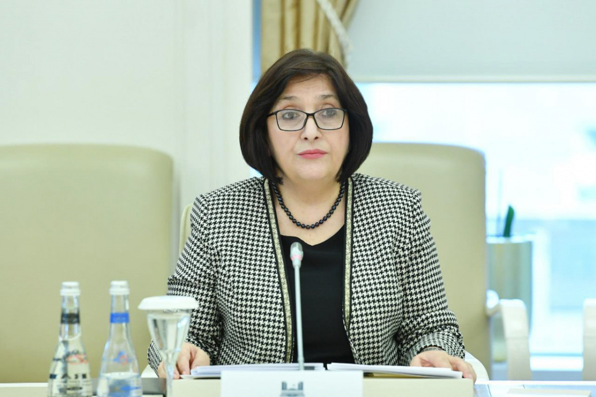 Azerbaijani Parliament chair Sahiba Gafarova