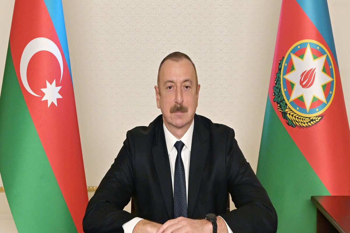 Azerbaijani President Ilham Aliyev