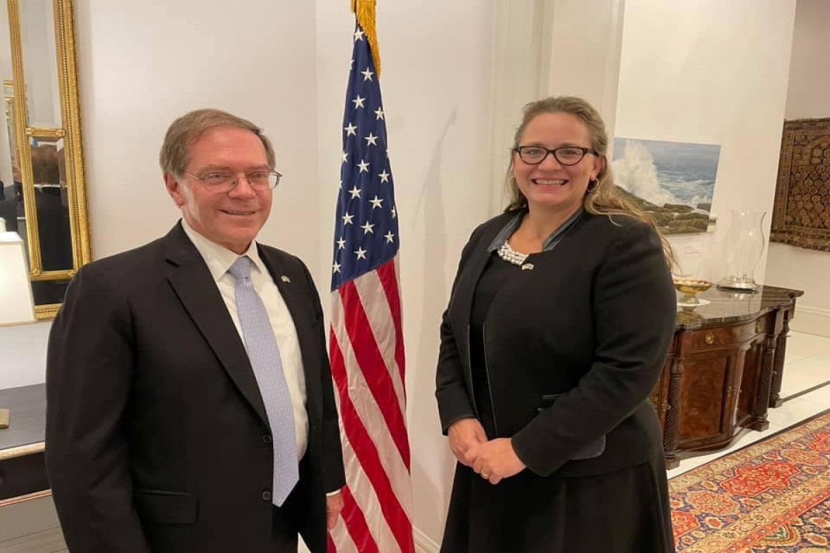 The US Embassy issued a statement on the visit of the Deputy Assistant Secretary of State to Azerbaijan