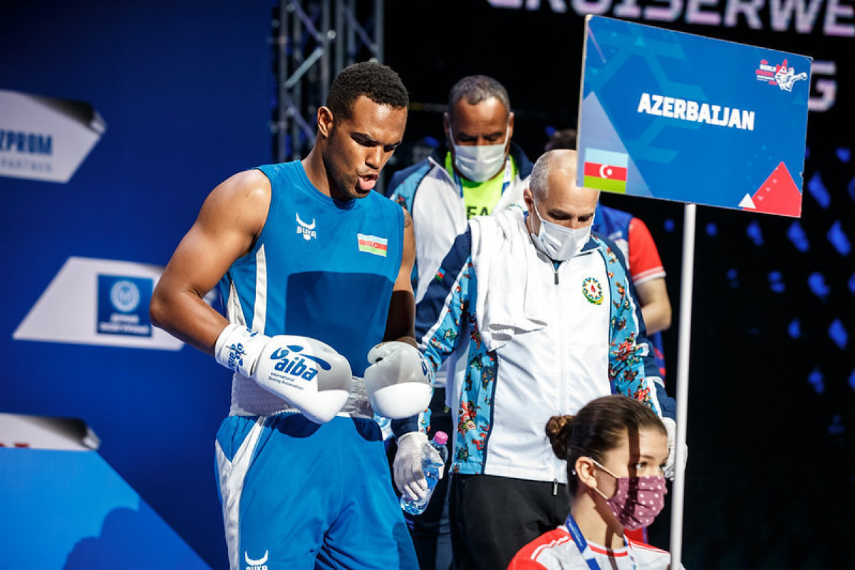 Azerbaijani boxer Alfonso Dominguez