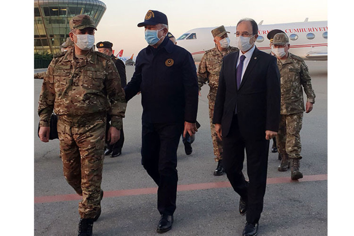 Turkish National Defense Minister arrived in Baku