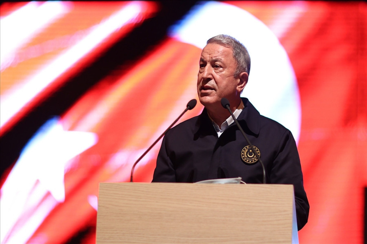 Turkish Defence Minister Hulusi Akar