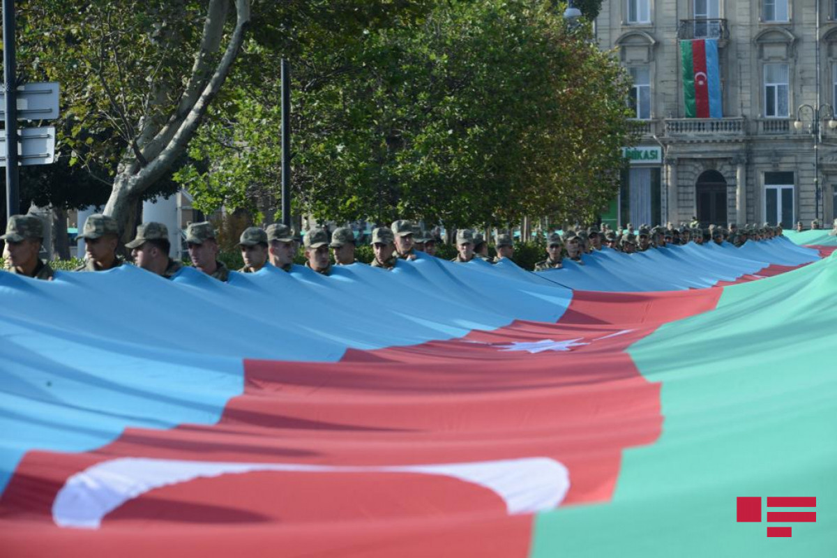 Victory march and flash mob were held in Baku-VIDEO -PHOTO 