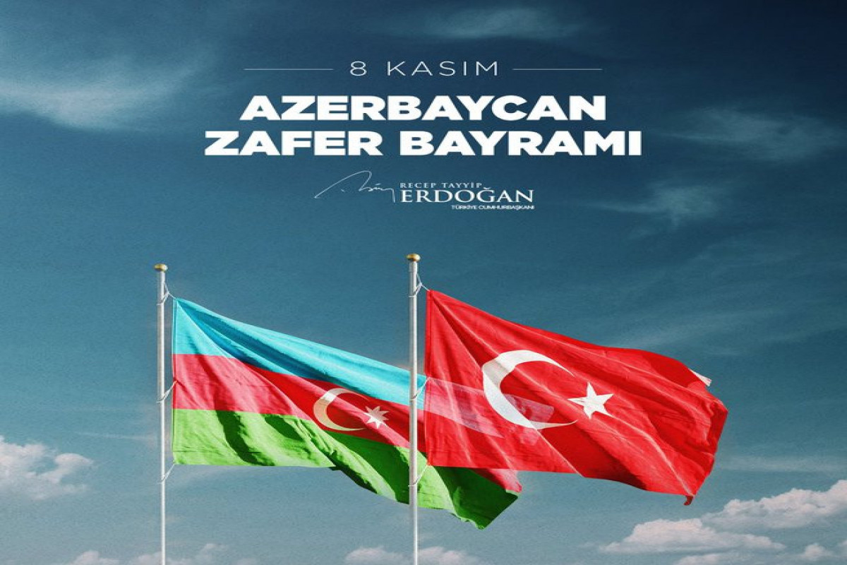Turkish President congratulates Azerbaijan on Victory Day
