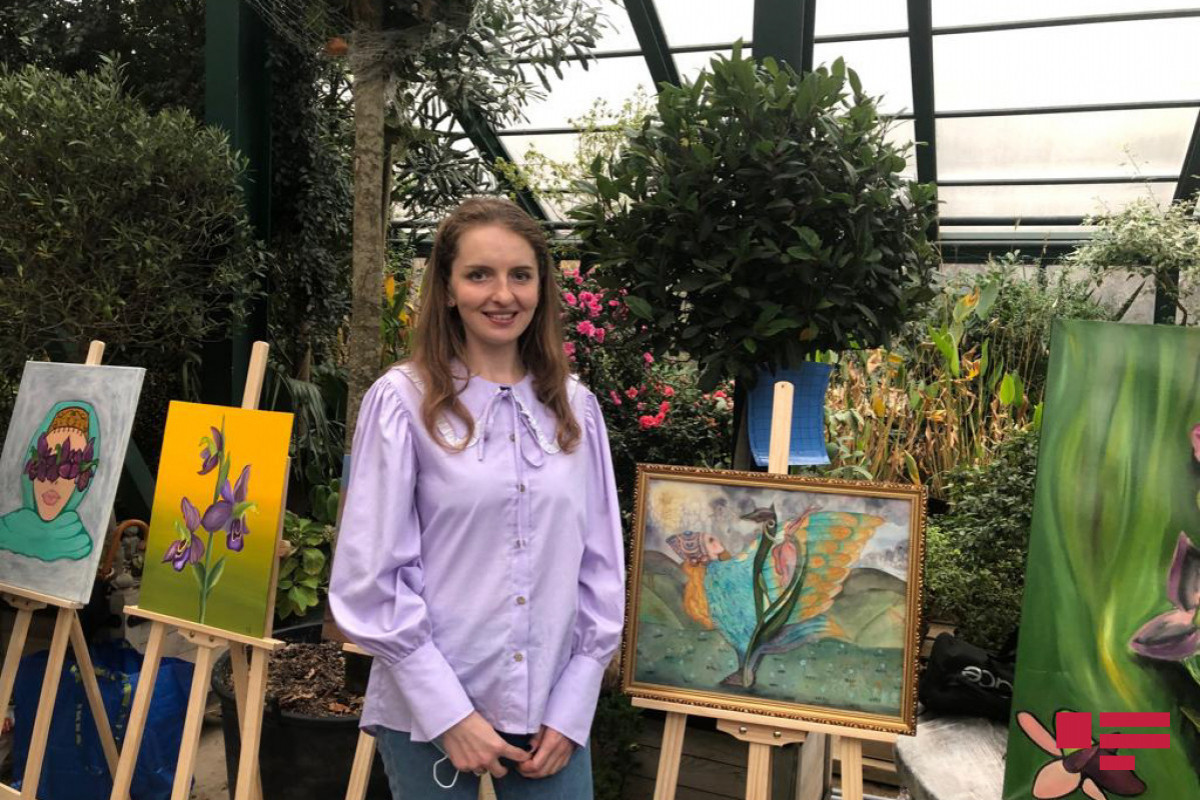 "Kharibulbul"  painting exhibition dedicated to Victory Day held in Moscow-PHOTO 