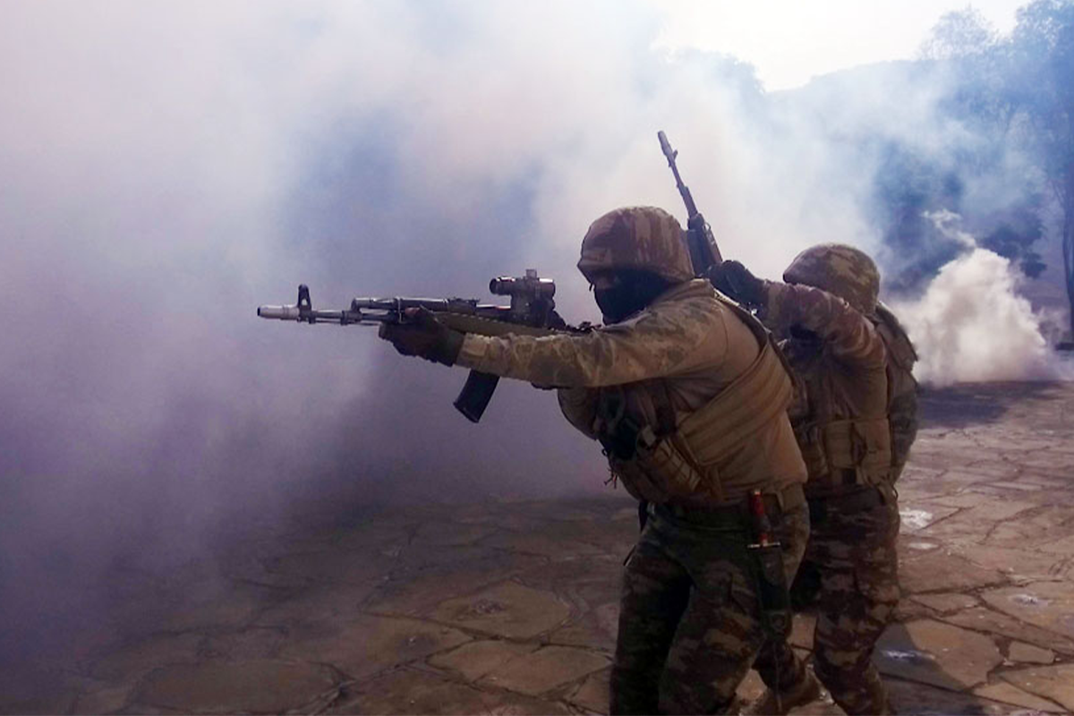 Command-staff training of Nakhchivan Garrison Troops ended-VIDEO 