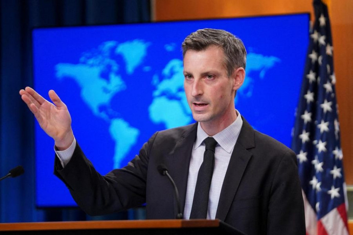 State Department spokesperson Ned Price