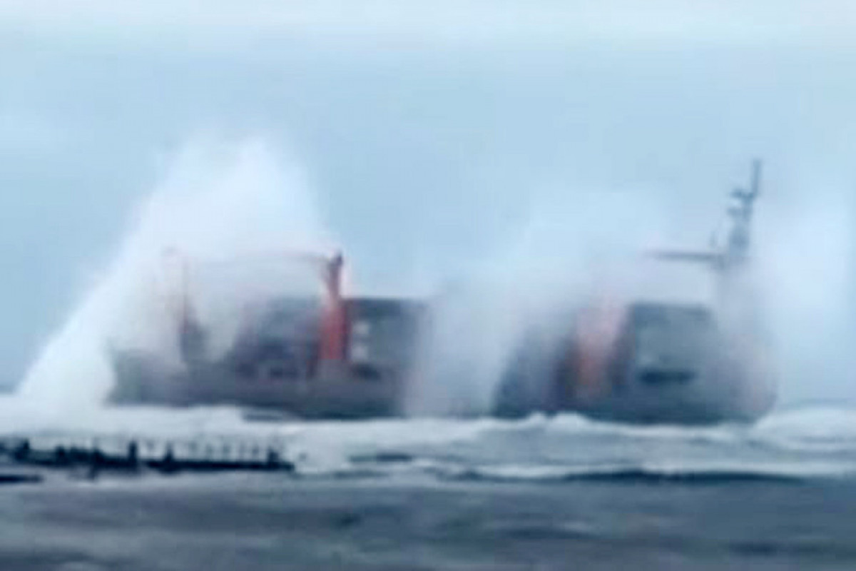 Cargo ship Rise Shine goes stranded near Russia’s Far Eastern port of Nakhodka