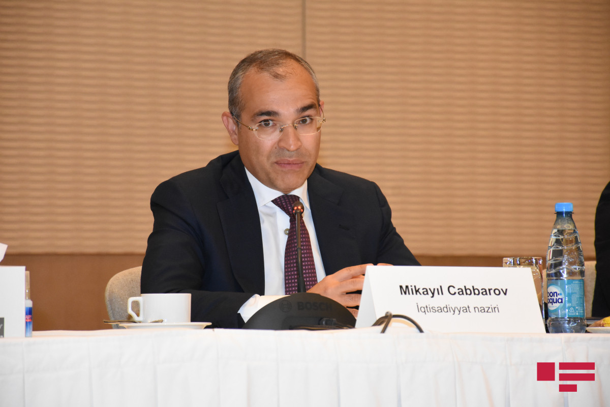 Azerbaijani Economy Minister Mikayil Jabbarov
