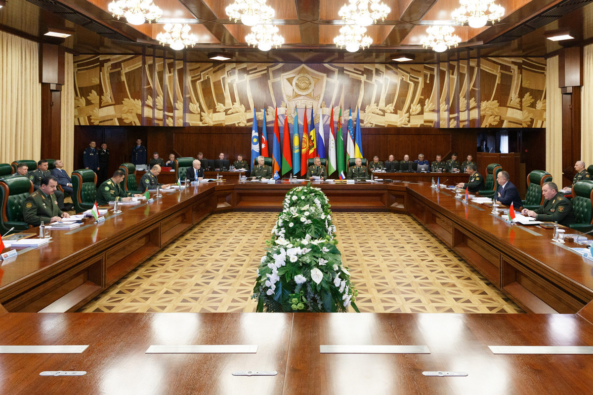 Zakir Hasanov attends meeting of CIS Defence Ministers in Moscow-PHOTO 