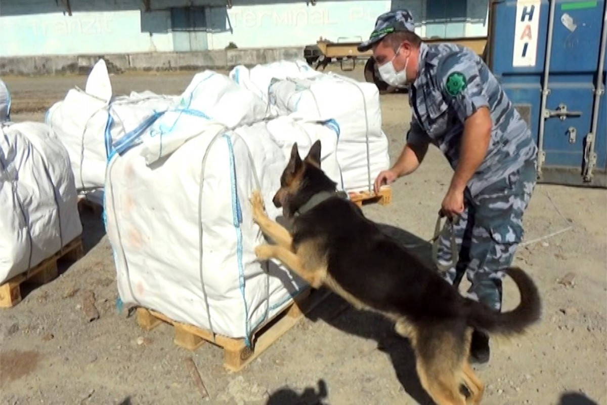 Azerbaijan's SCC precents smuggling more than half a ton of heroin across the border