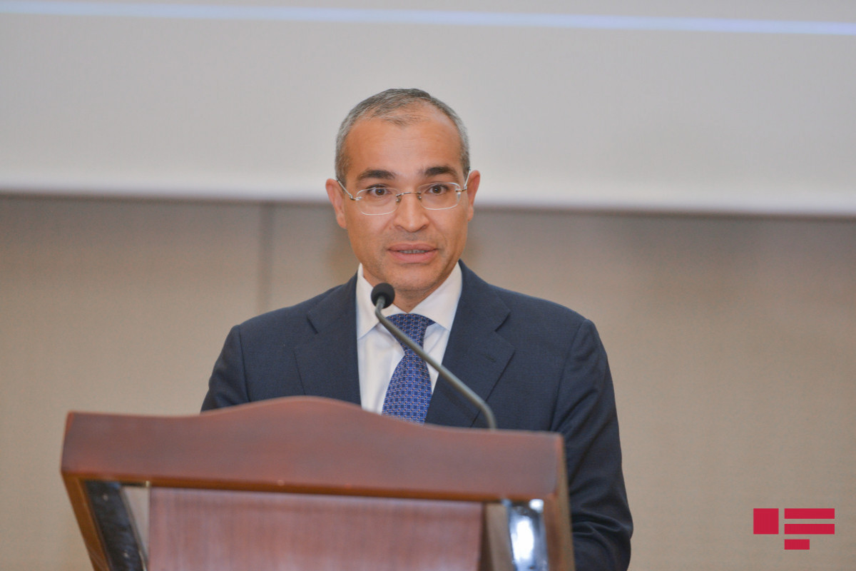 Azerbaijan's Minister of Economy Mikayil Jabbarov