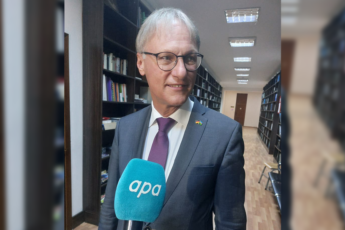 German ambassador to Azerbaijan Wolfgang Manig