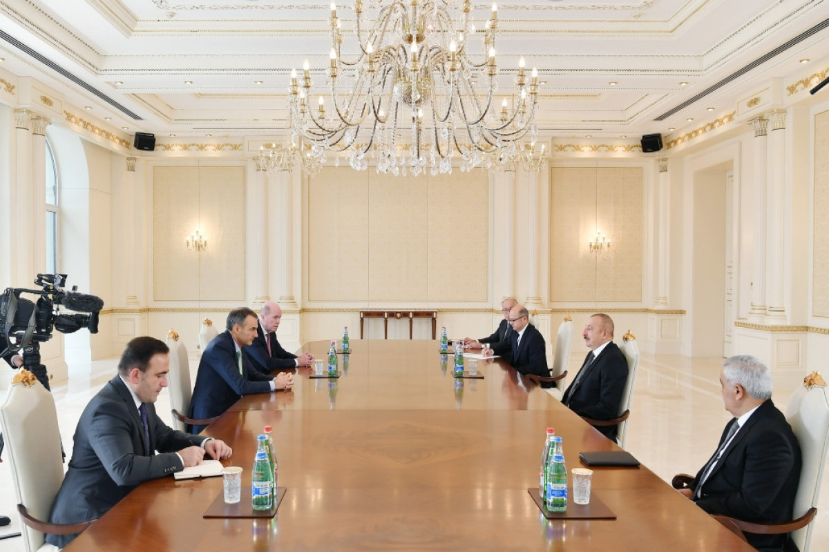 President Ilham Aliyev received BP Chief Executive Officer