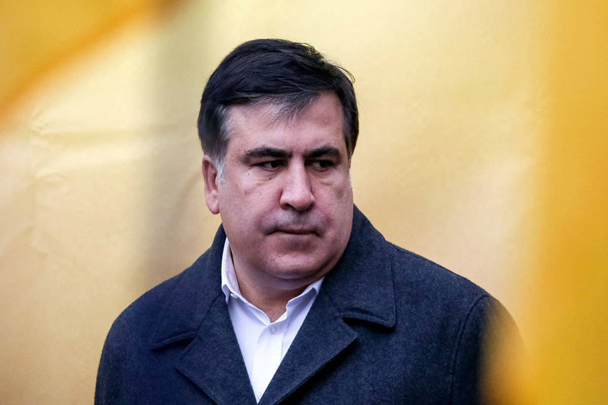 Former Georgian President Mikheil Saakashvili