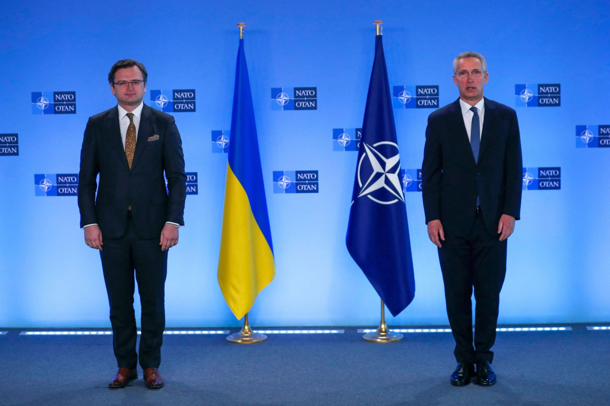 Dmytro Kuleba, Jens Stoltenberg