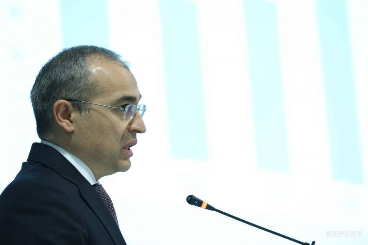 Azerbaijan's Minister of Economy Mikayil Jabbarov of