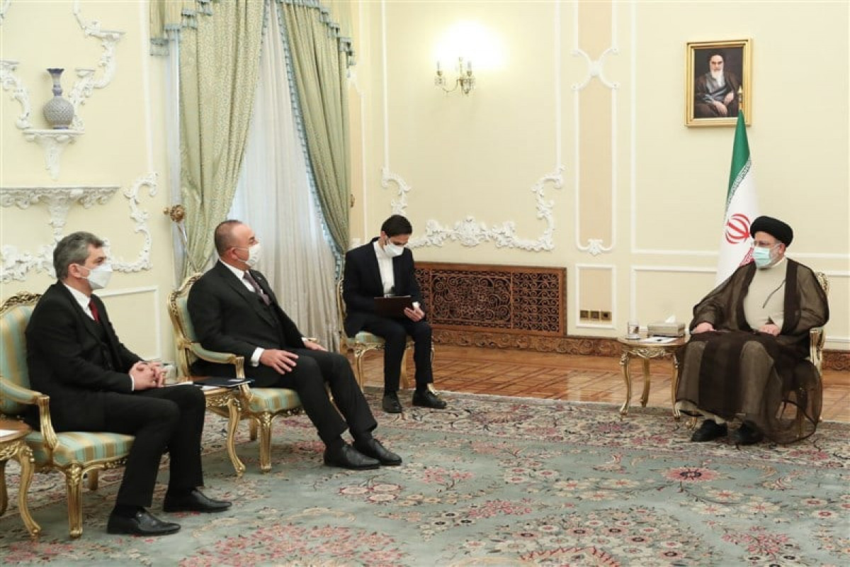 Mevlu Cavusoglu, Ebrahim Raisi