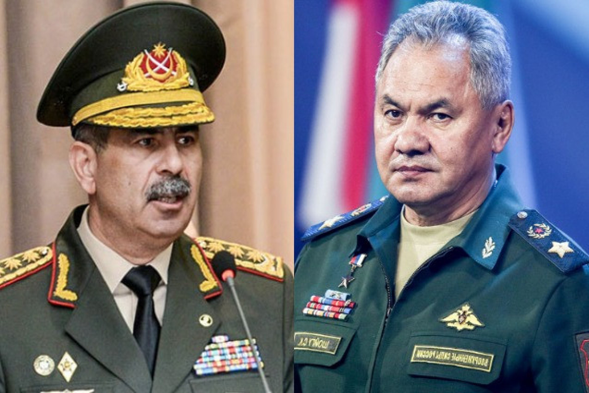 Zakir Hasanov and Sergei Shoigu