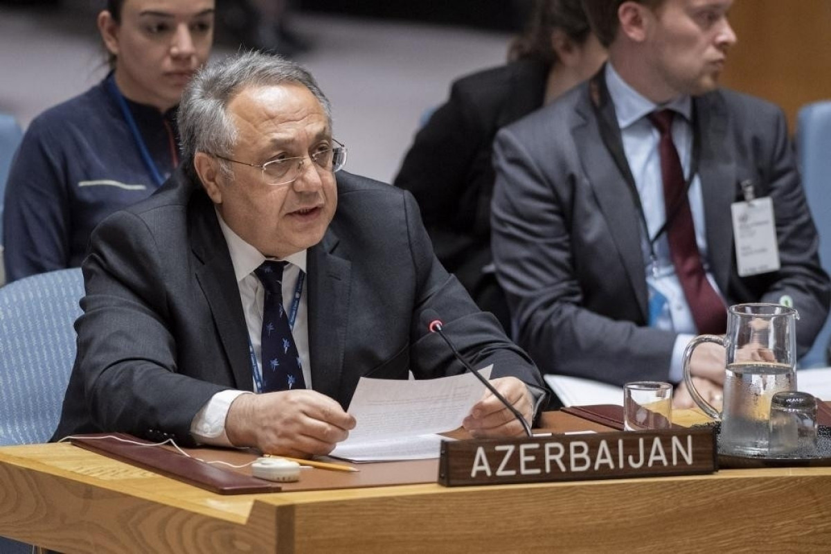 Permanent Representative of Azerbaijan to the UN Yashar Aliyev