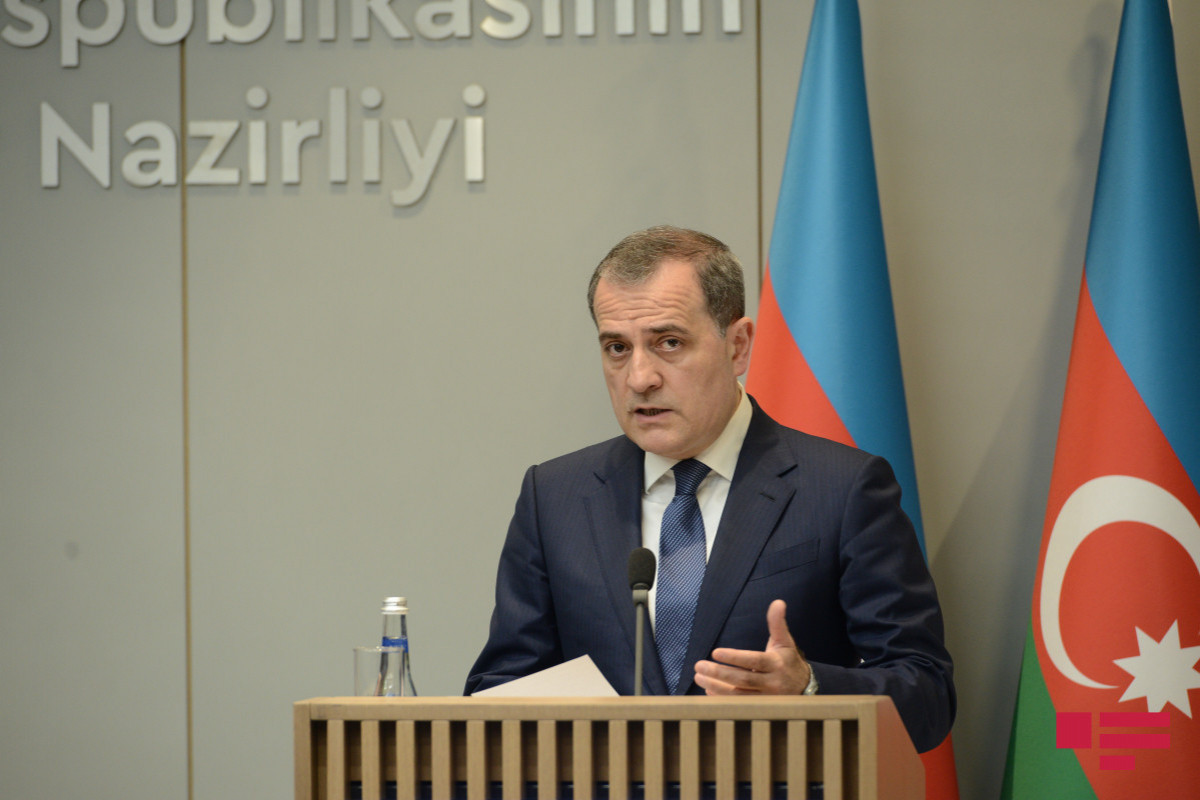 Azerbaijani Foreign Minister Jeyhun Bayramov