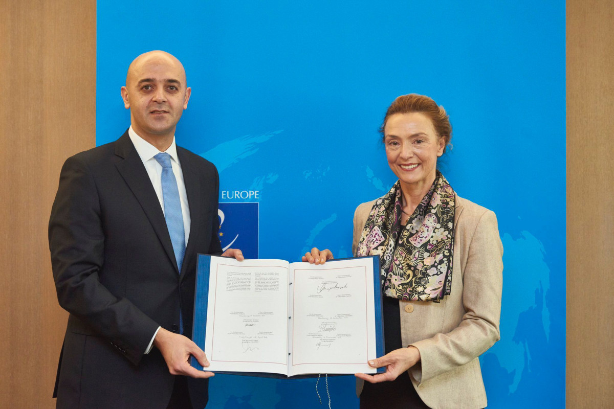 Azerbaijan signed Protocol No. 16 of European Convention